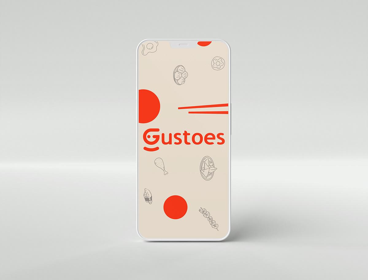 Gustoes - Brand Identity Design